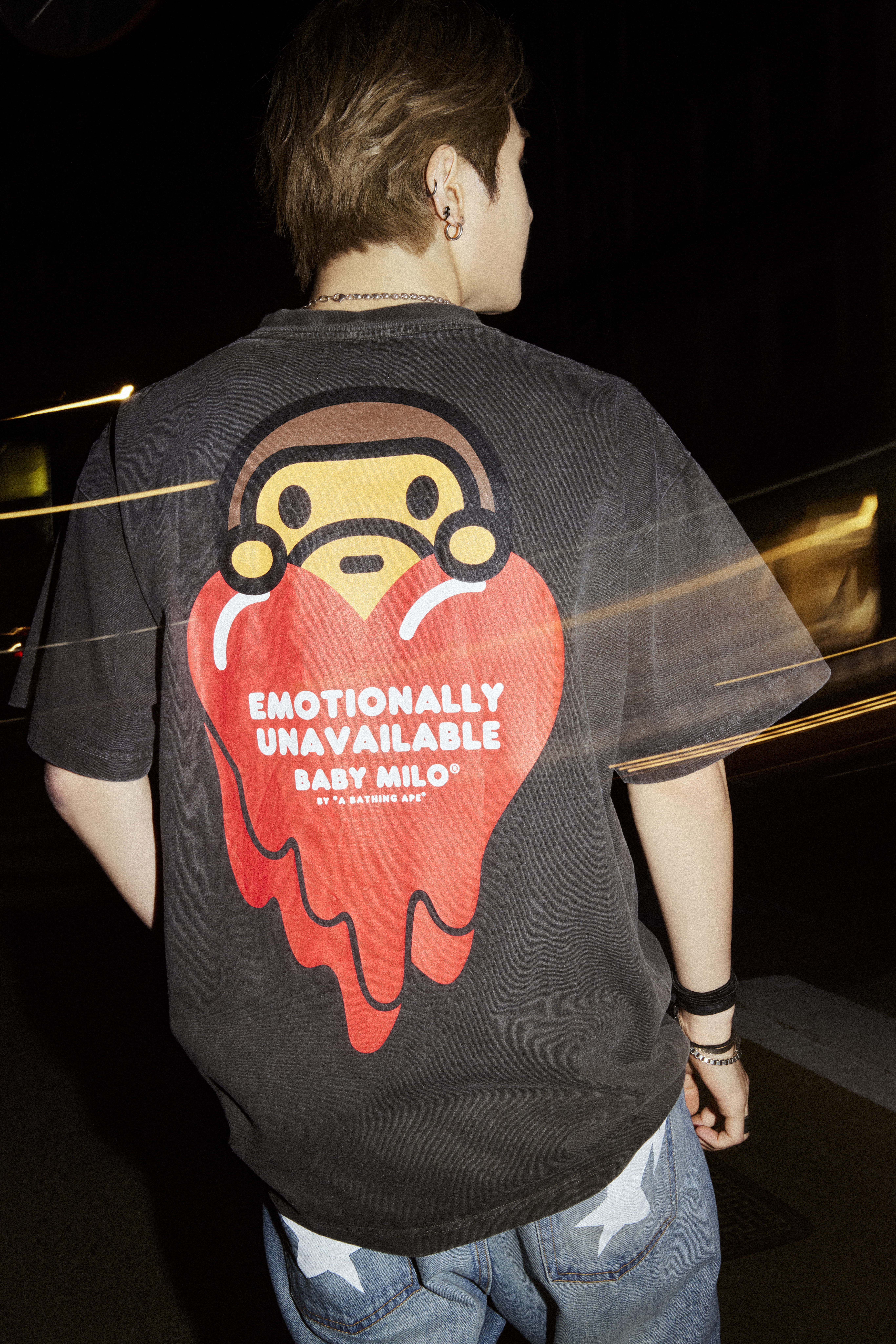 A BATHING APE × EMOTIONALLY UNAVAILABLE