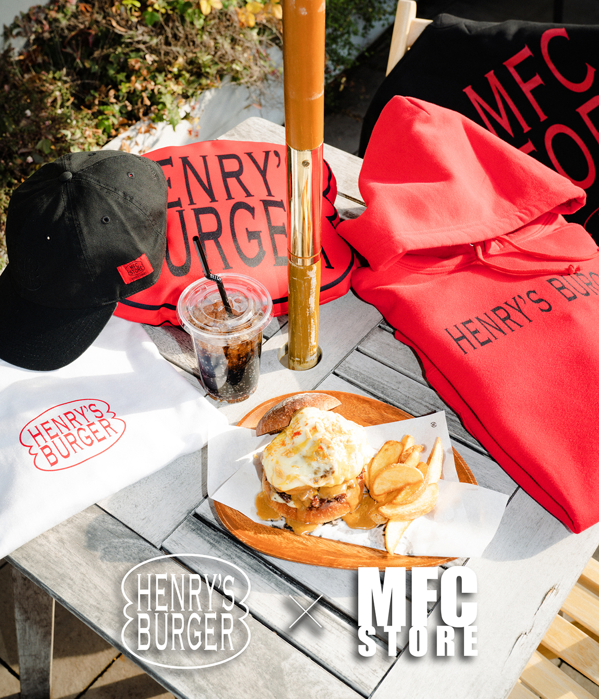 HENRY'S BURGER x MFC STORE
