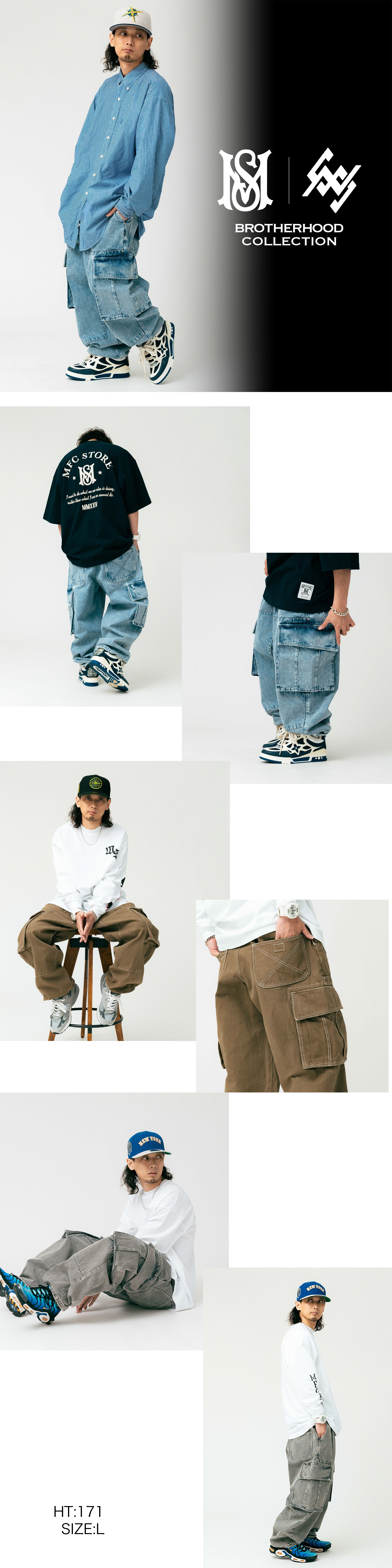 SOSHI NET x MFC STORE 「DOBON」CARGO PANTS