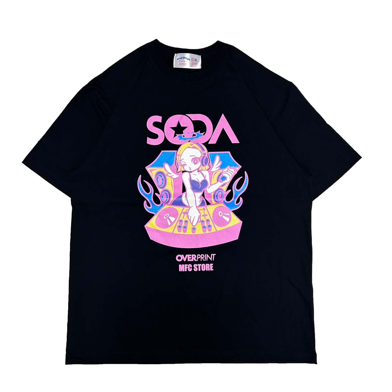9,072円over print x DJ SODA x mfc store