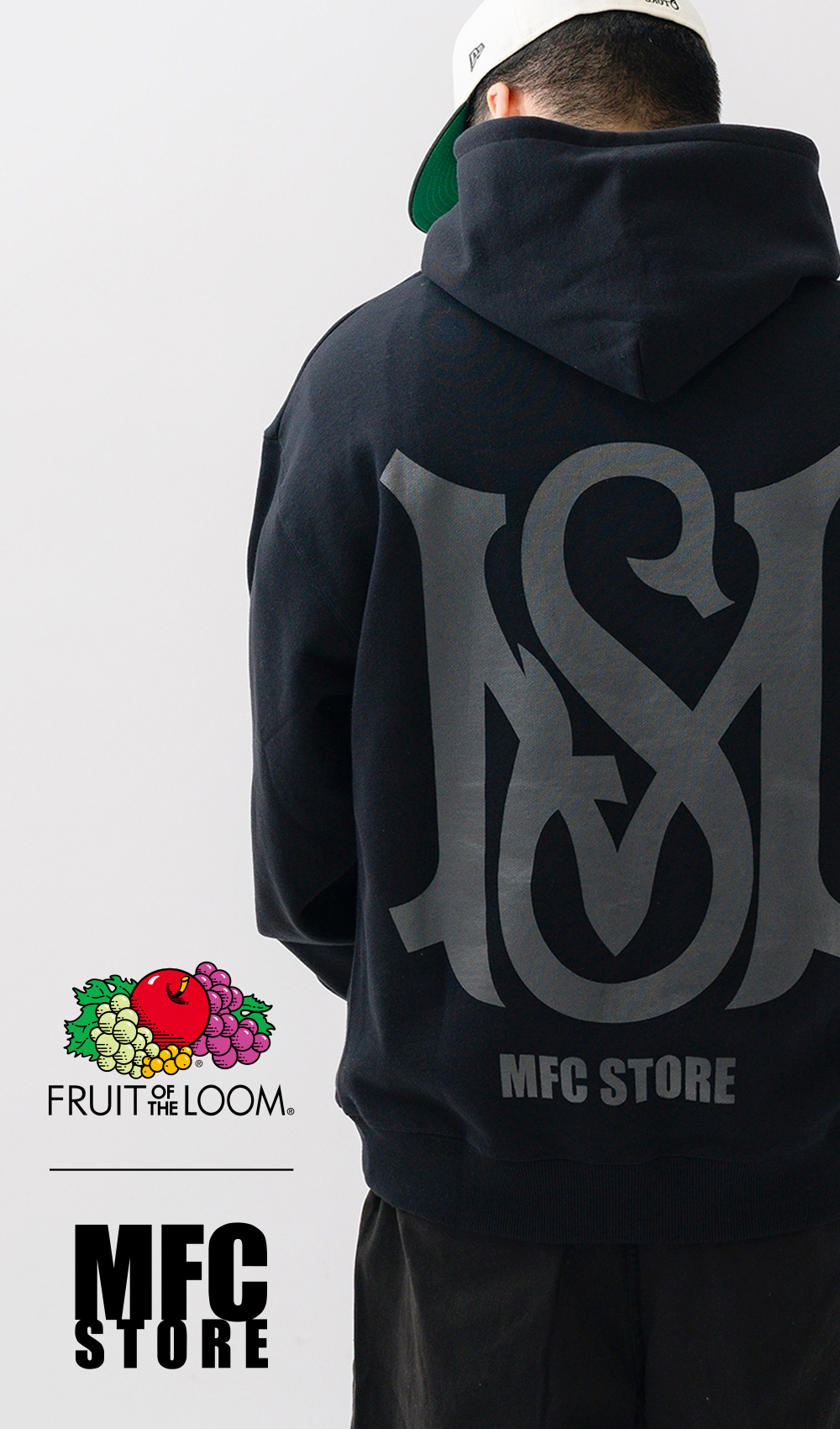 FRUIT OF THE LOOM x MFC STORE MS LOGO