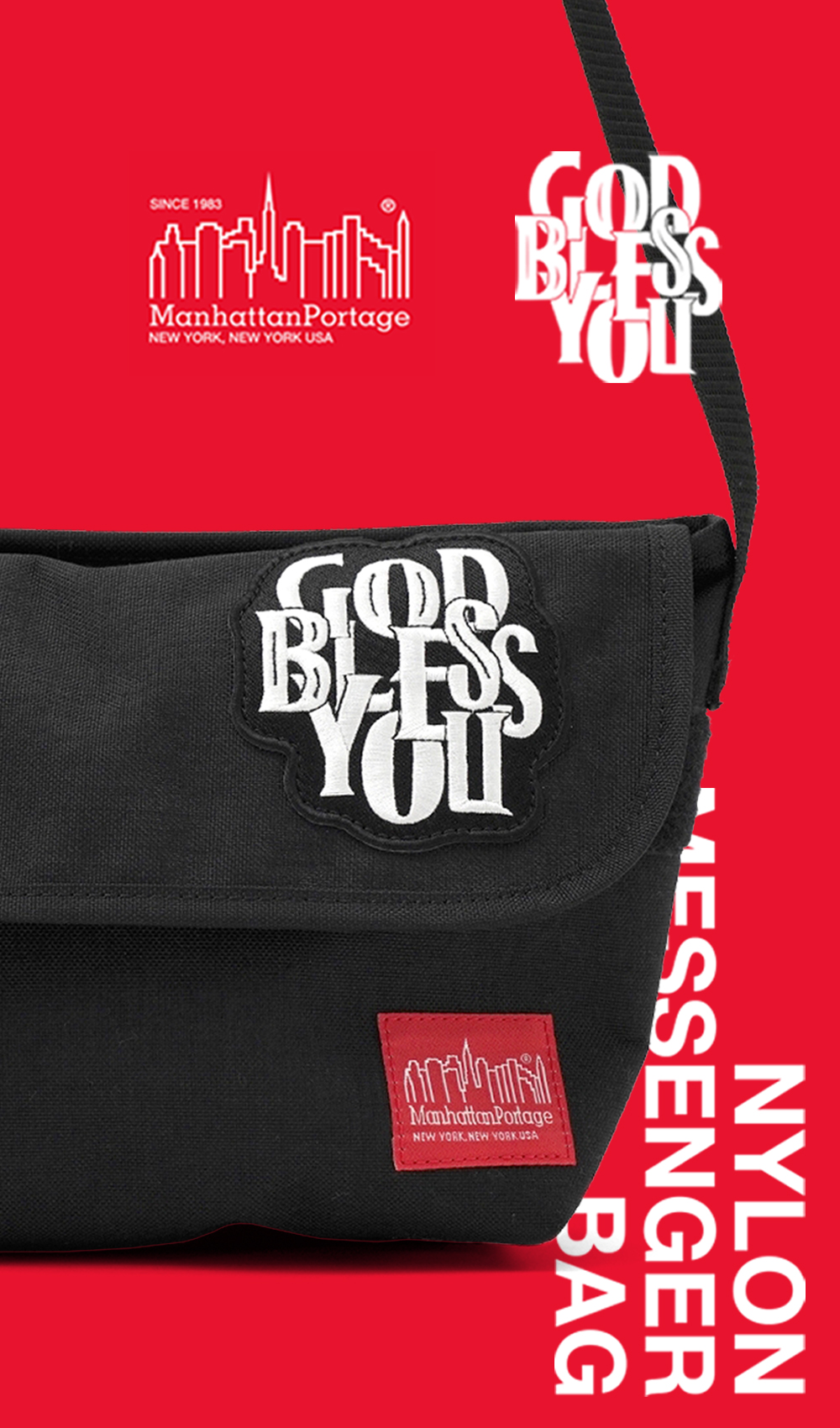 ManhattanPortage × GODBLESSYOU