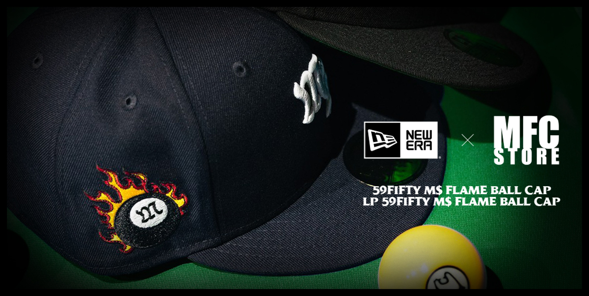 NEW ERA × MFC STORE FLAME BALL CAP