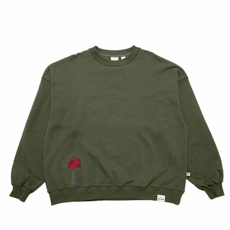 Goodwear x MFC STORE RED SPIDER LILY CREWNECK | MFC STORE OFFICIAL  ONLINESTORE