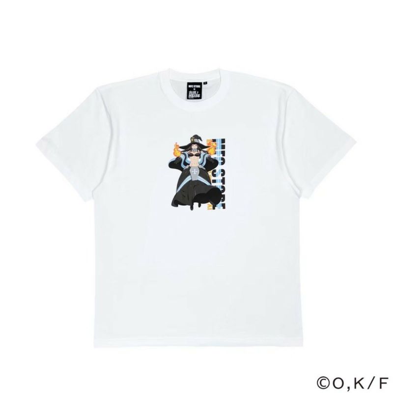 MFC STORE × 炎炎ノ消防隊 茉希 尾瀬 TEE | MFC STORE OFFICIAL