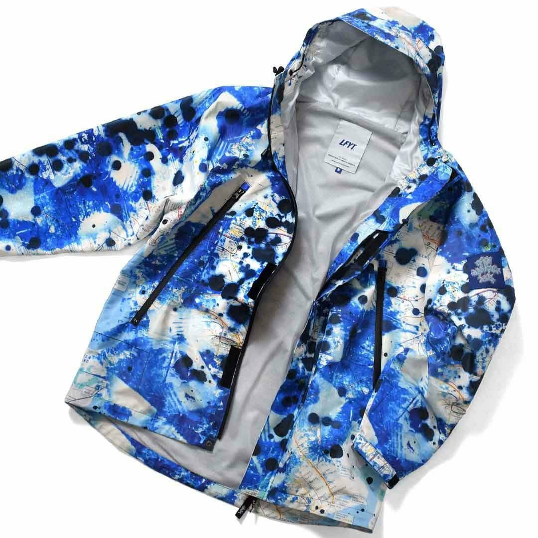 LFYT x STASH SUBWAY MAP 3LAYER NYLON JACKET | MFC STORE LFYT x STASH SUBWAY MAP 3LAYER NYLON JACKET | MFC STORE