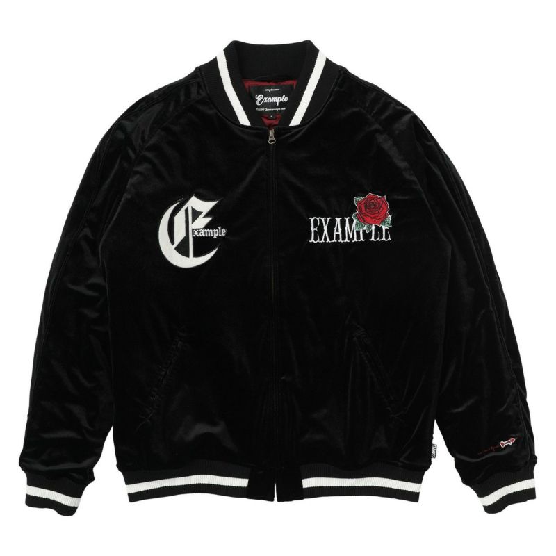 EXAMPLE ROSE CRCLE VELOUR SKA JACKET | MFC STORE OFFICIAL ONLINESTORE