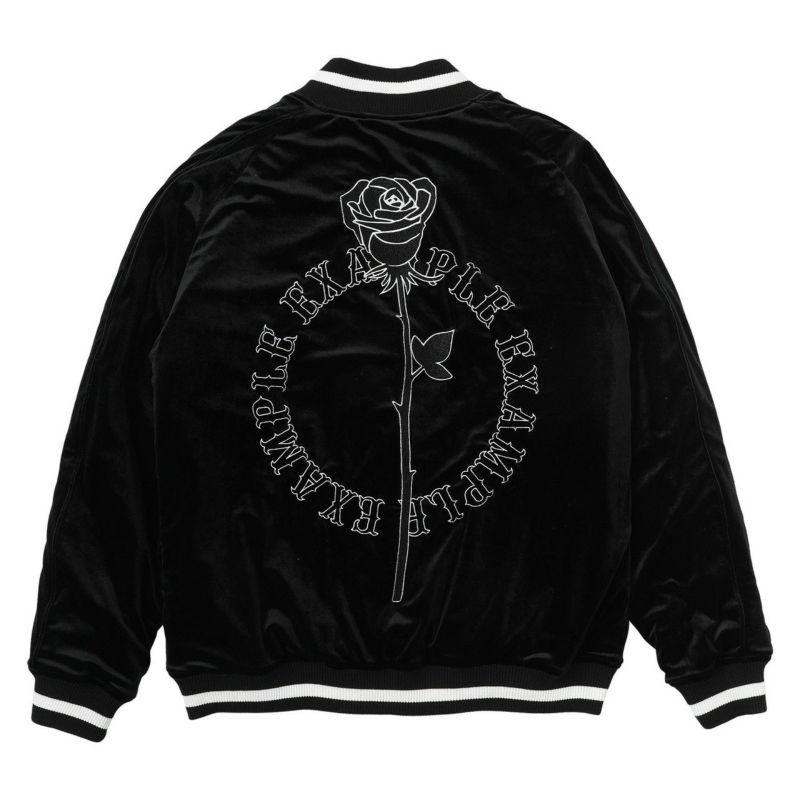 EXAMPLE ROSE CRCLE VELOUR SKA JACKET | MFC STORE