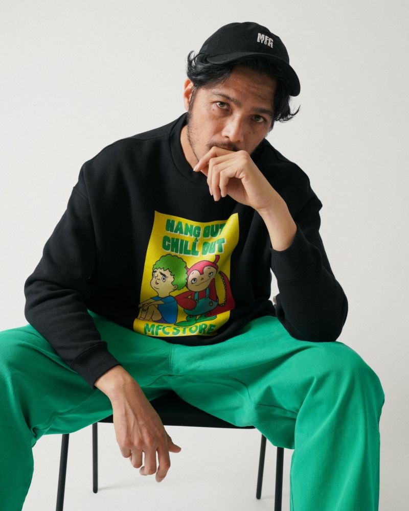 akiyama x Grooovy x MFC STORE CREWNECK | MFC STORE OFFICIAL