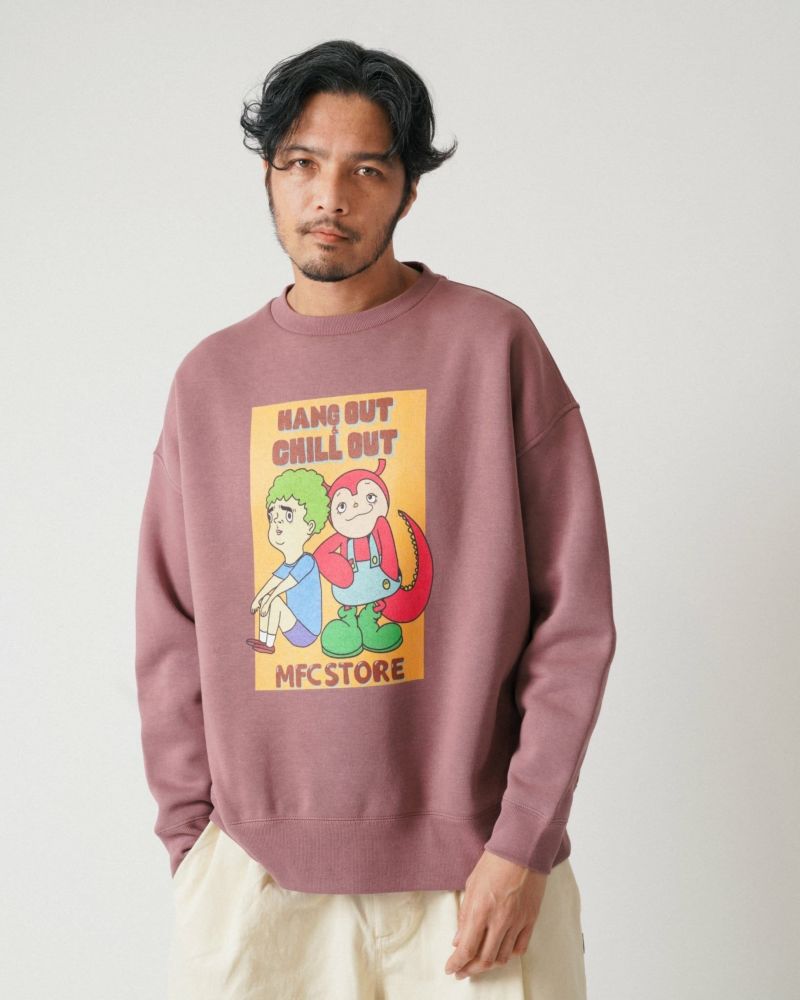 akiyama x Grooovy x MFC STORE CREWNECK | MFC STORE OFFICIAL