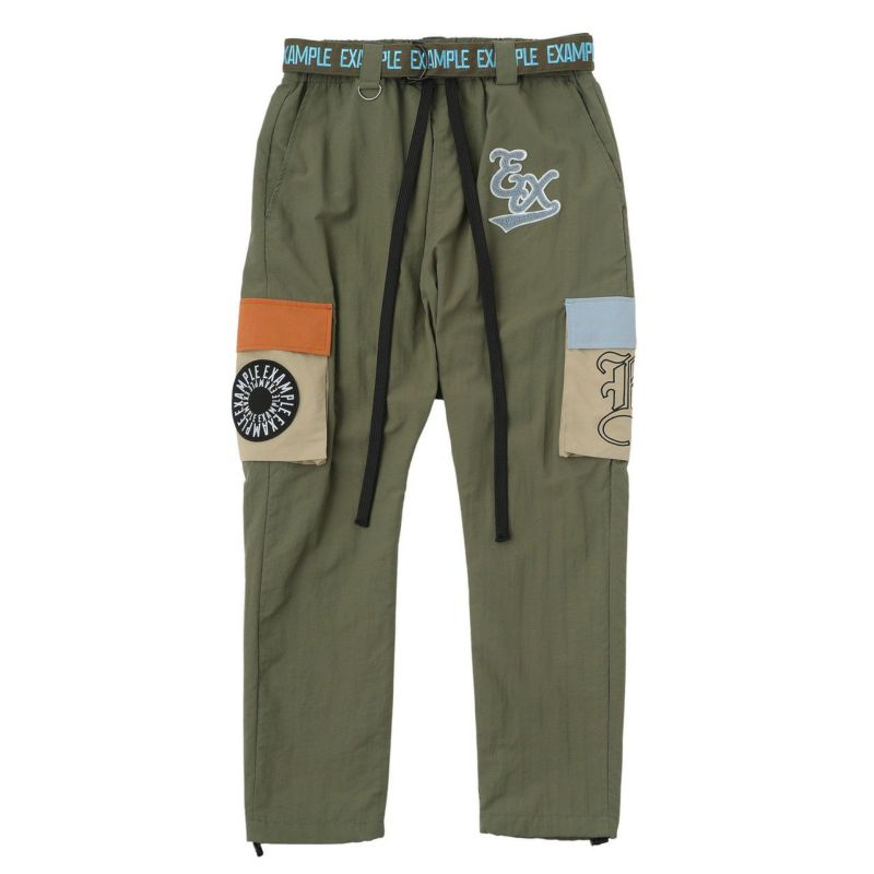 EXAMPLE NYLON MULTICOLORED SARUEL CARGO PANTS | MFC STORE OFFICIAL  ONLINESTORE