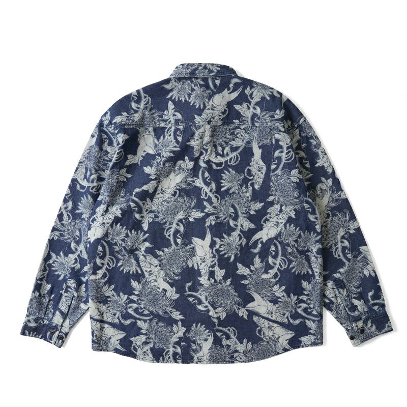 彫師美漸-BIZEN x MFC STORE DENIM L/S SHIRT | MFC STORE OFFICIAL ONLINESTORE