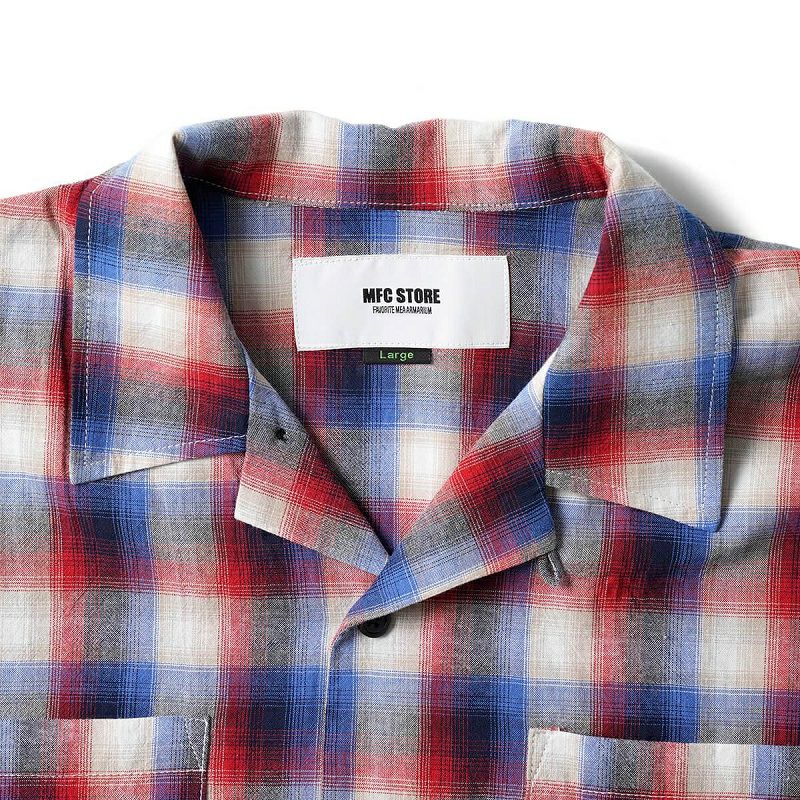 MFC STORE OMBRE CHECK S/S SHIRT | MFC STORE OFFICIAL ONLINESTORE