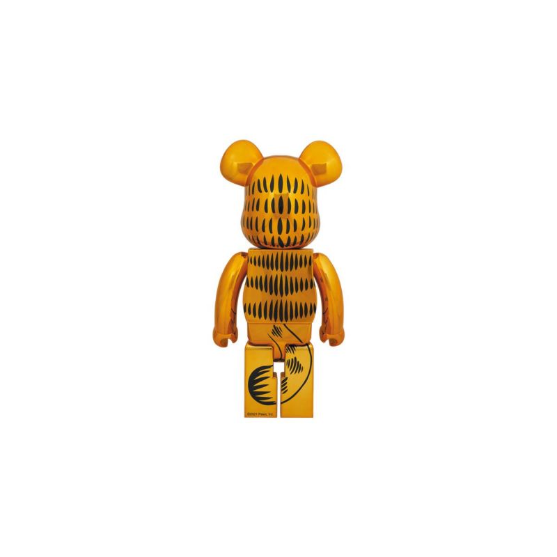 【お問い合わせ商品】BE＠RBRICK GARFIELD GOLD CHROME Ver. 1000％