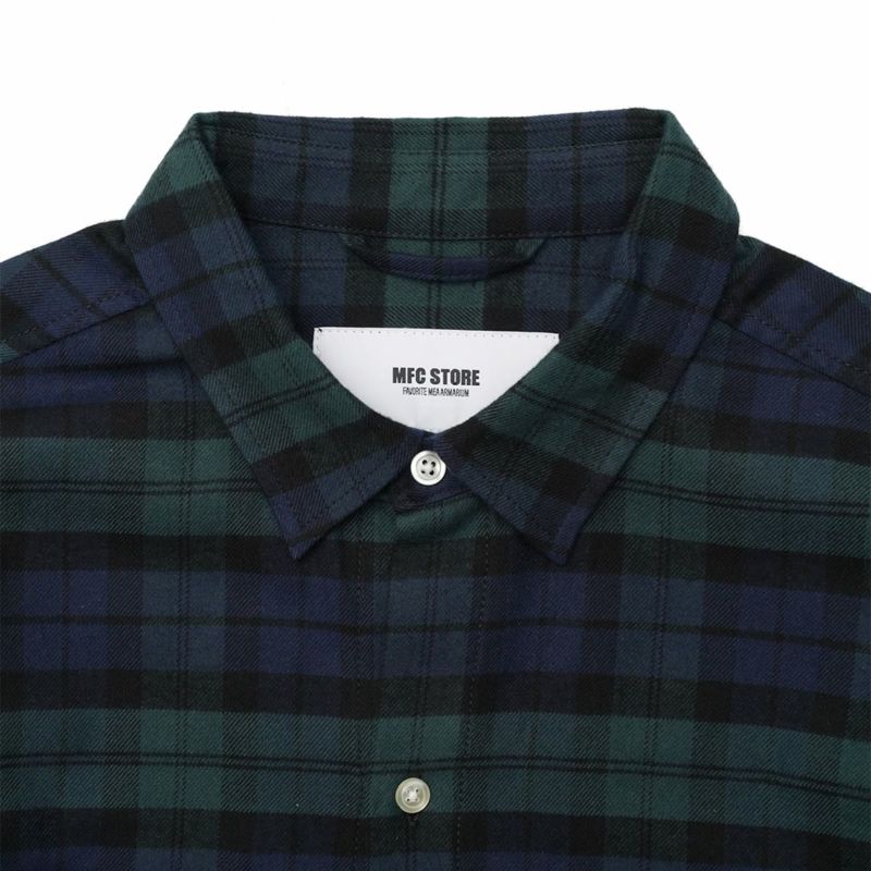 MFC STORE JAPAN MADE LINE CHECK L/S SHIRTS-