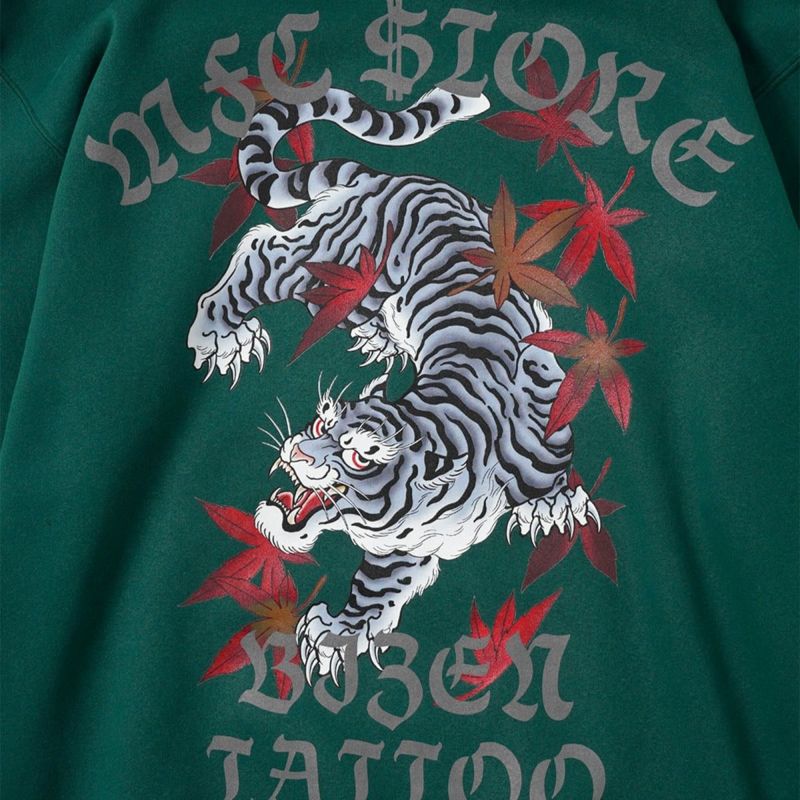 彫師美漸-BIZEN x MFC STORE TIGER HOODIE | MFC STORE OFFICIAL ONLINESTORE