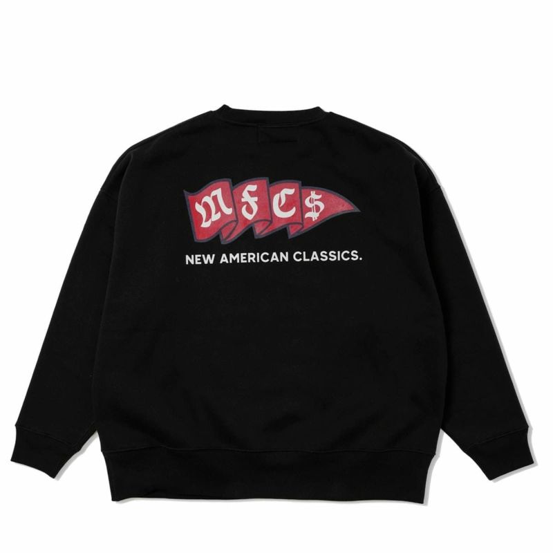 MFC STORE MFC＄ FLAG22 OVERSIZE CREWNECK