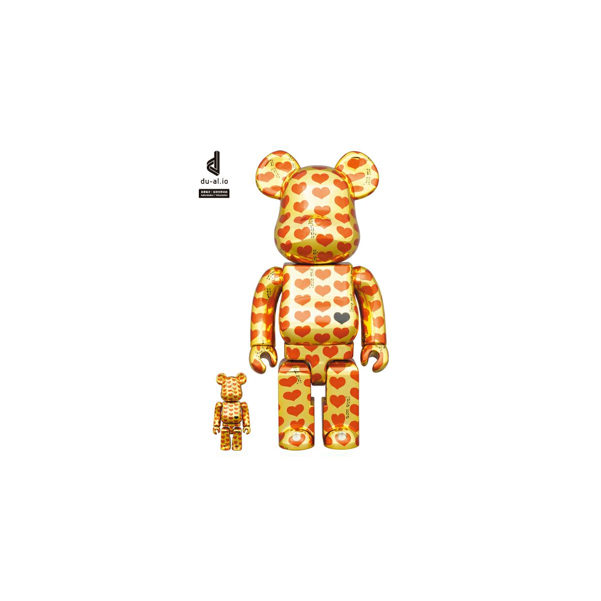 お問い合わせ商品】BE@RBRICK Gold Heart 100％ & 400％ | MFC STORE 