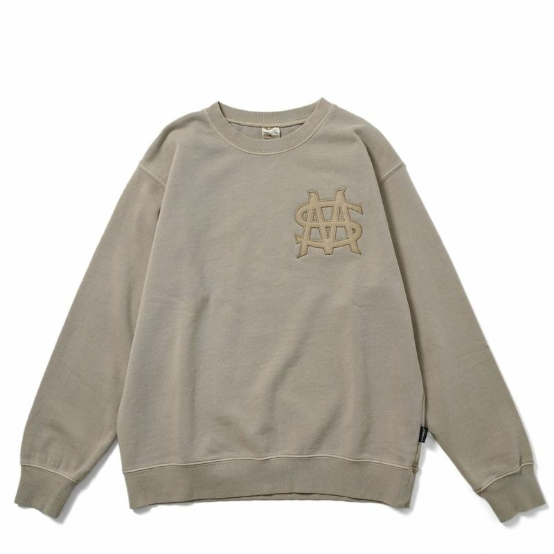 AVIREX × MFC STORE MS CLASSIC LOGO FADE WASH CREWNECK | MFC STORE OFFICIAL  ONLINESTORE