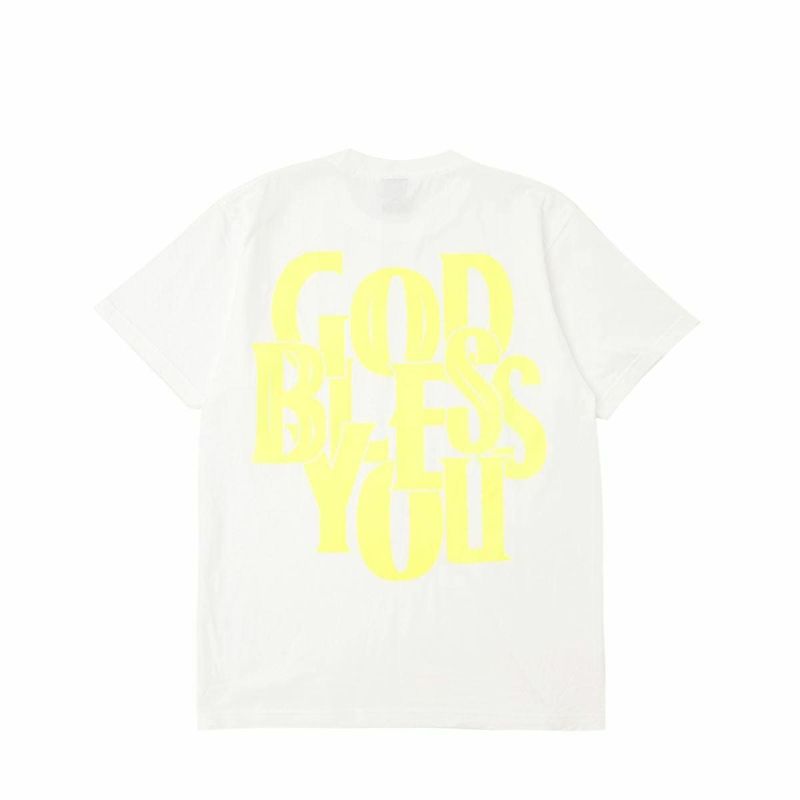 GOD BLESS YOU FLUORESCENCE S/S TEE No.2-