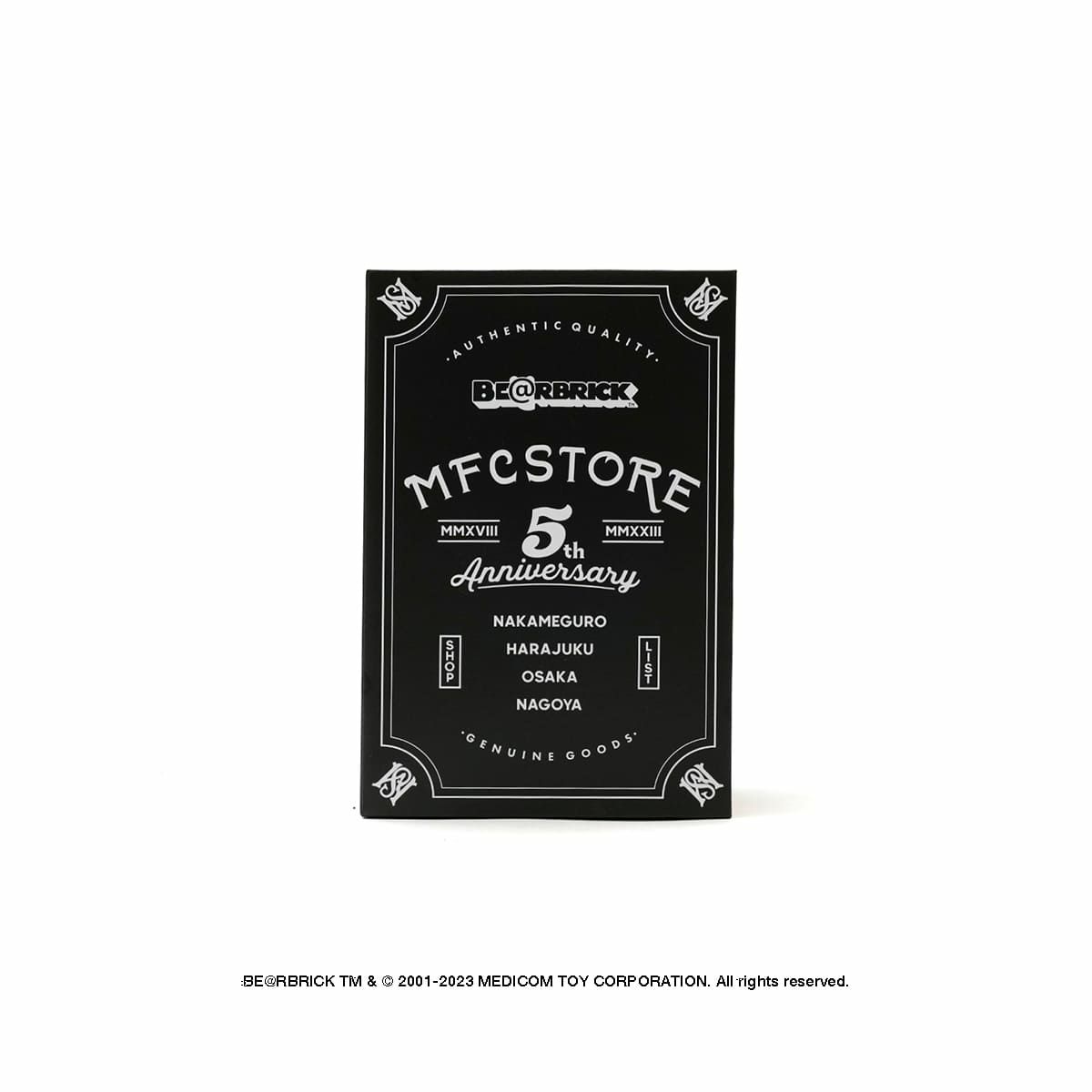 BE@RBRICK MFC STORE 5th Anniversary 100% & 400% | MFC STORE 