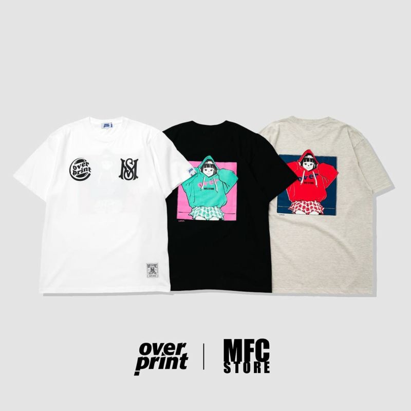 XXL   OVER PRINT x MFC STORE TEE