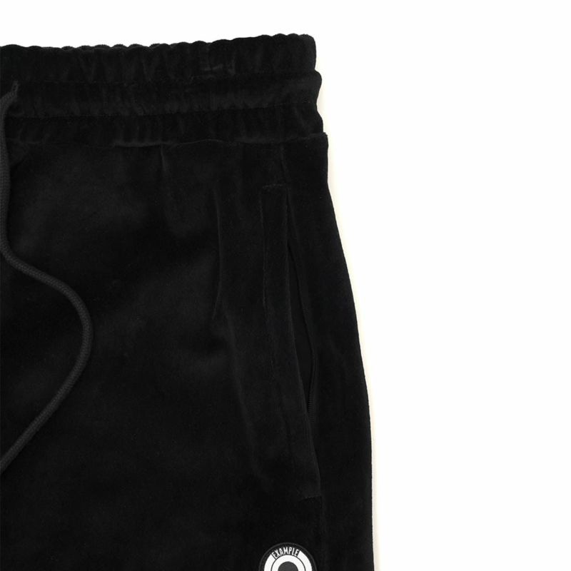 EXAMPLE MINI ROUND LOGO PATCH VELVET PANTS | MFC STORE OFFICIAL