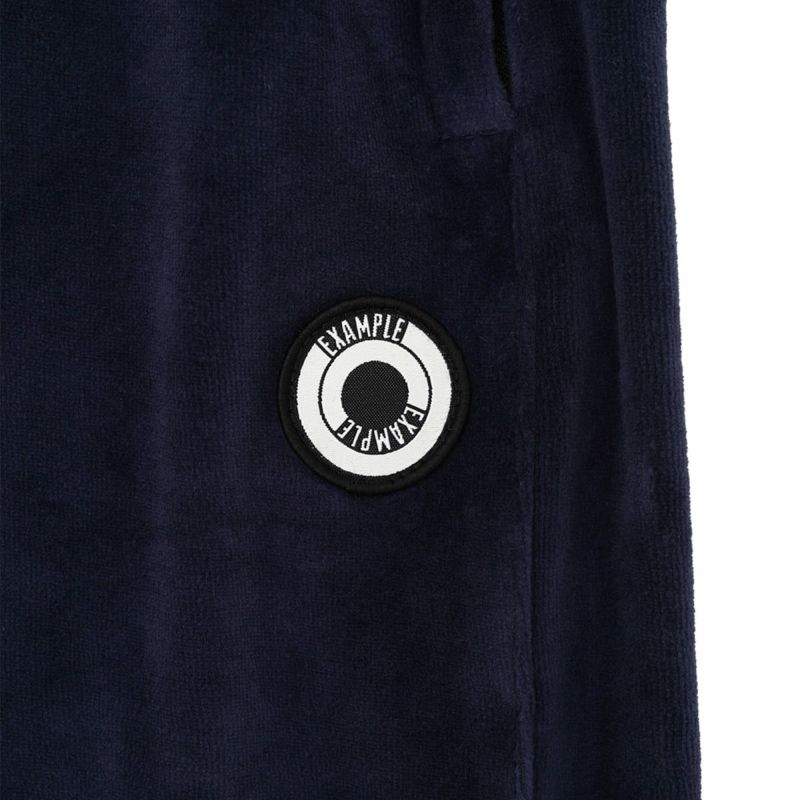 EXAMPLE MINI ROUND LOGO PATCH VELVET PANTS | MFC STORE OFFICIAL