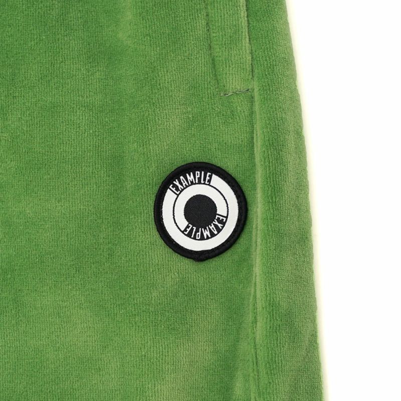 EXAMPLE MINI ROUND LOGO PATCH VELVET PANTS | MFC STORE OFFICIAL