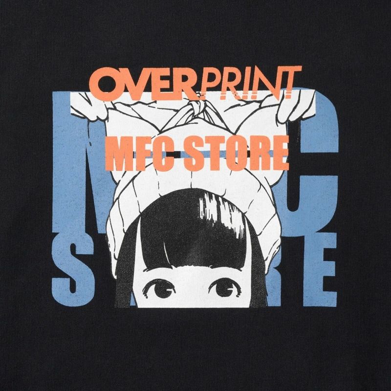 OVER PRINT x MFC STORE FRAME SWEATSHIRTSLIKE L/S TEE | MFC STORE