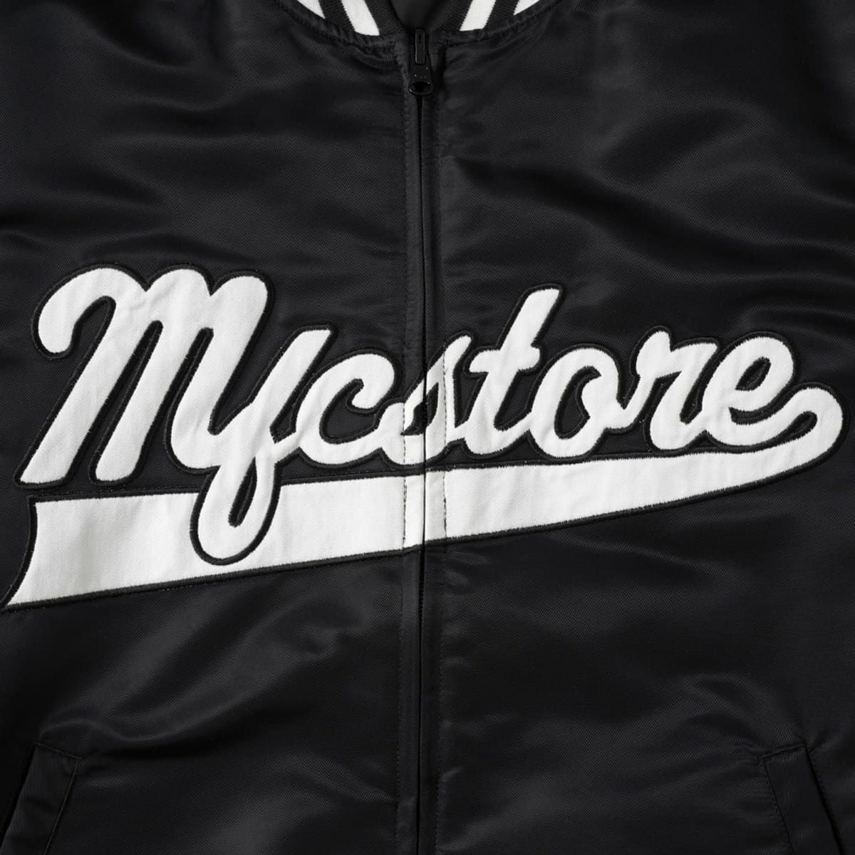 MANASTASH x MFC STORE REVERSIBLE NYLON VARSITY JACKET | MFC