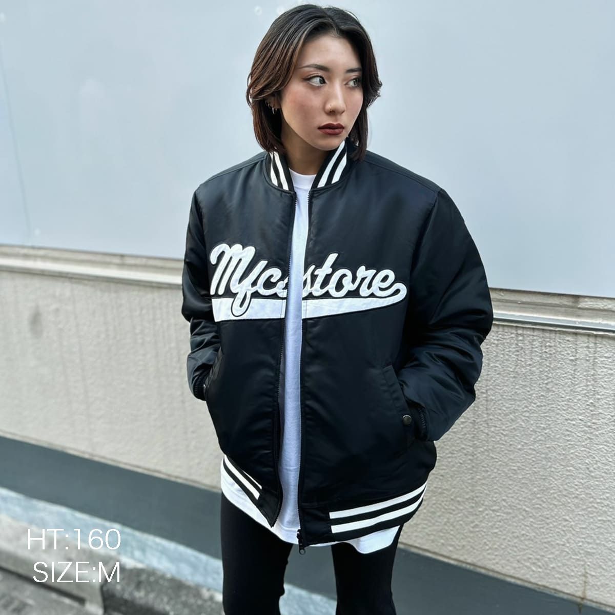 MANASTASH x MFC STORE REVERSIBLE NYLON VARSITY JACKET | MFC STORE  