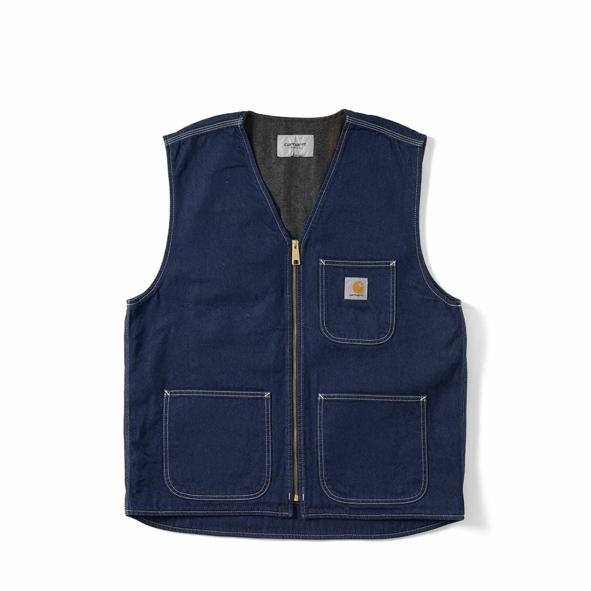 【本多大斗着用】Carhartt chore vest チョアベスト Mサイズ Carhartt WIP カーハート メンズ チョアべスト ブラック ワン