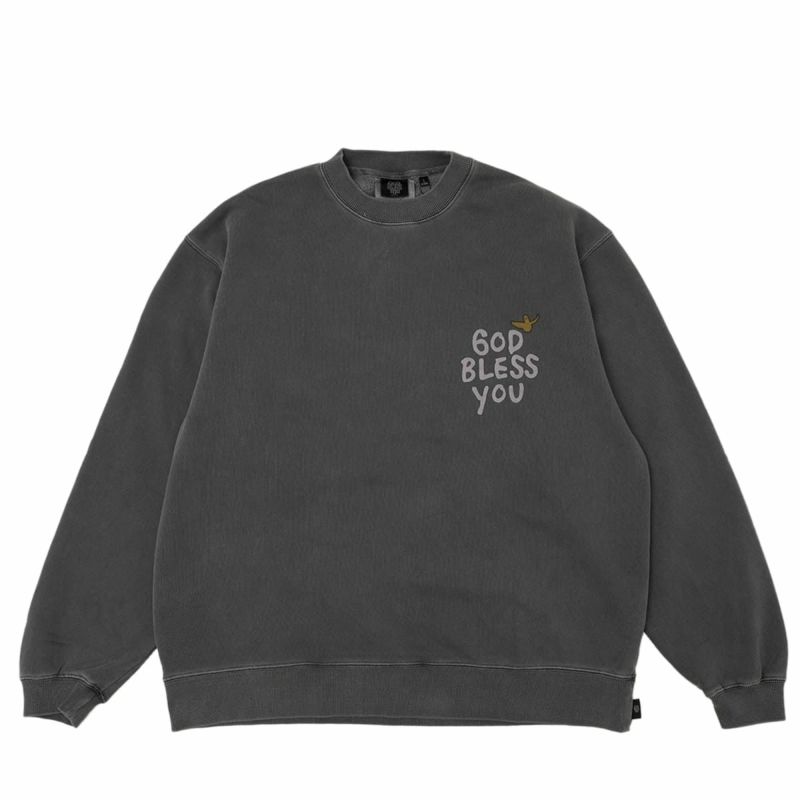 What it isNt)ART BY MARK GONZALES × GOD BLESS YOU PIGMENT CREWNECK ...