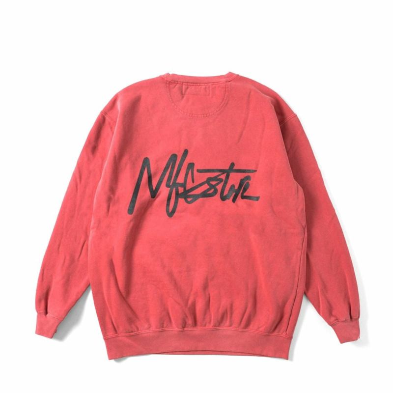 MFC STORE SCRIPT LOGO PIGMENT CREWNECK | MFC STORE OFFICIAL ONLINESTORE