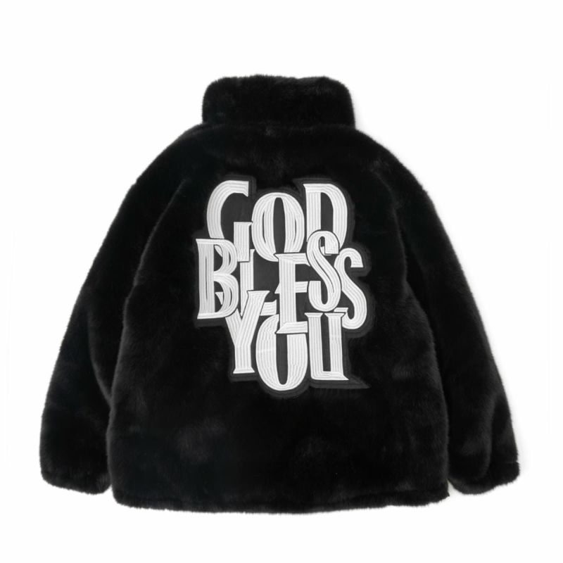 GOD BLESS YOU FUR JACKET Mサイズ GOD BLESS YOU FUR JACKET
