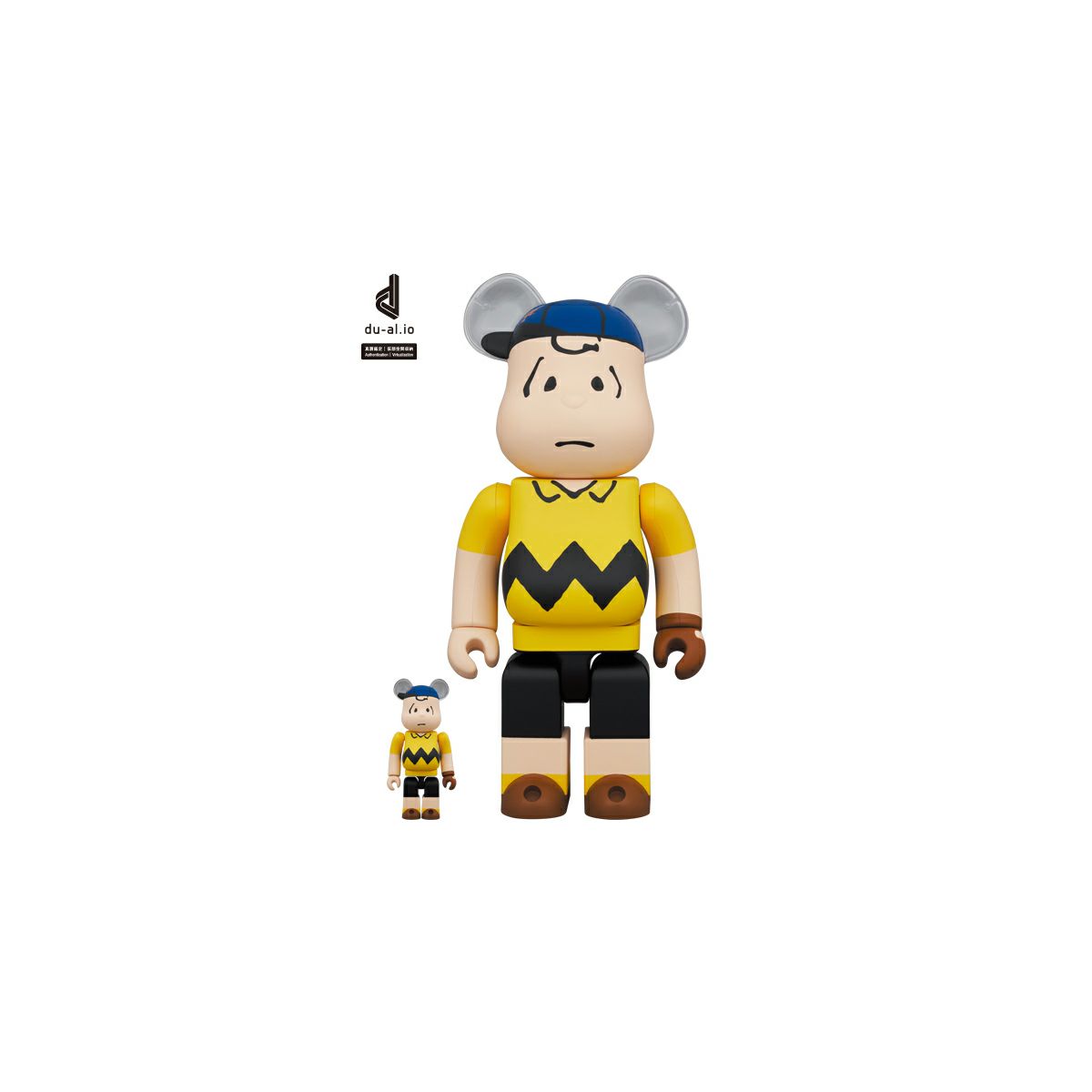 お問い合わせ商品】MLB × PEANUTS BE@RBRICK Charlie Brown (NEW YORK