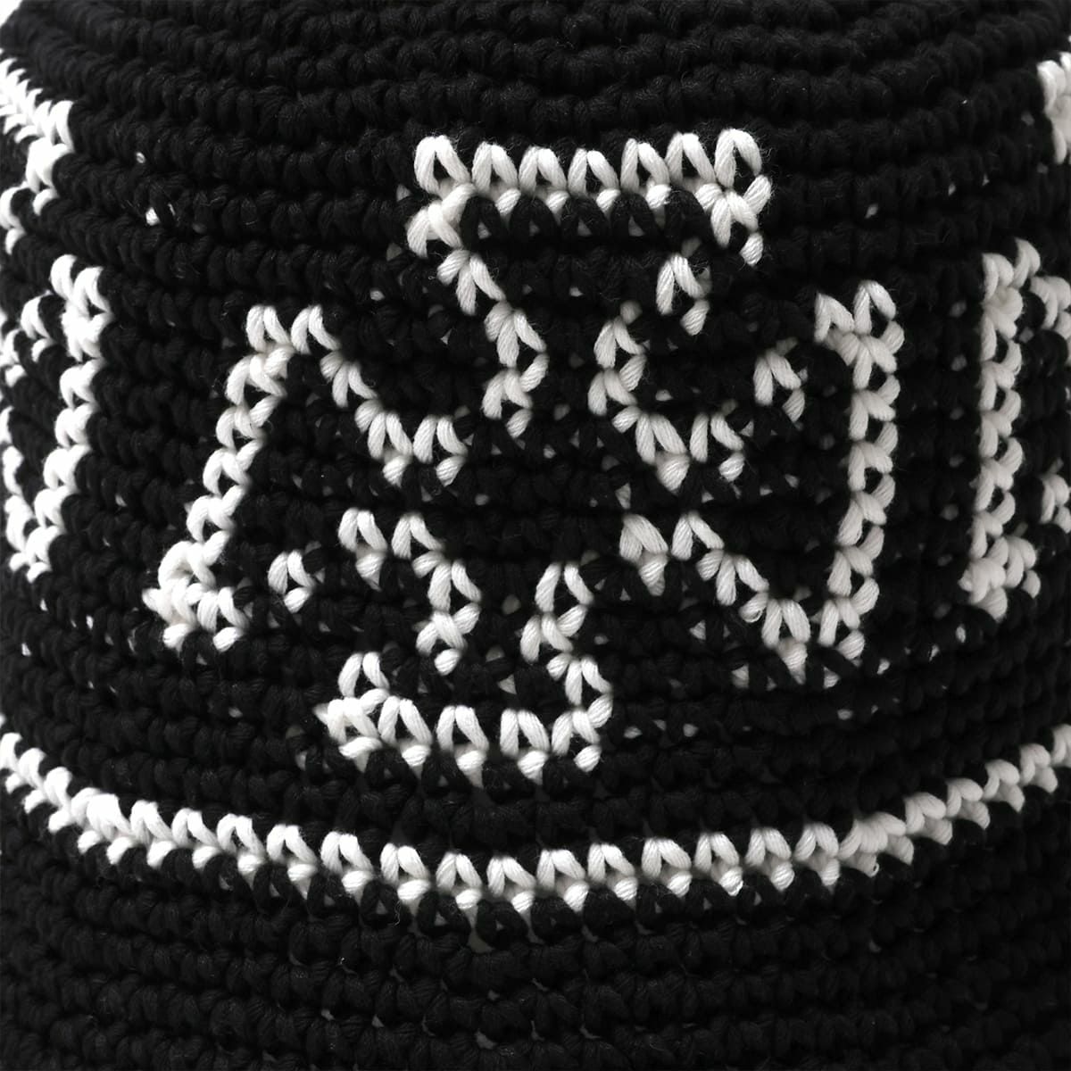 made in KEY × MFC STORE IRON CROSS CROCHET HAT | MFC STORE 