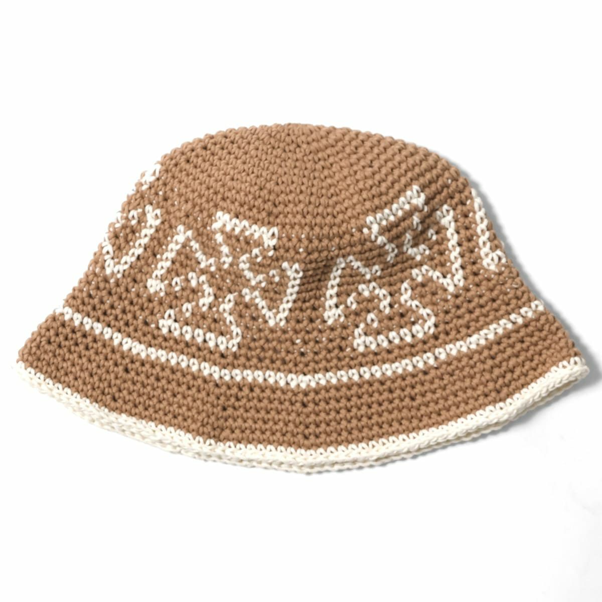 made in KEY × MFC STORE IRON CROSS CROCHET HAT | MFC STORE 