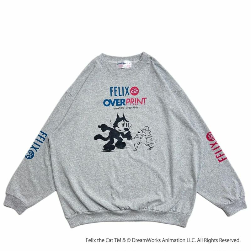 over print FELIX SWEATSHIRTS LIKE LS TEE | MFC STORE OFFICIAL