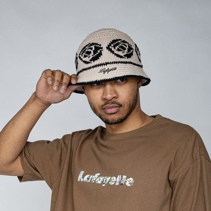 LFYT ROSE KNIT BUCKET HAT 【25SS】 LFYT - LFYT ROSE KNIT BUCKET HAT LS251405