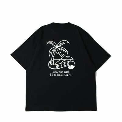 Tシャツ(半袖/袖なし) MFC STORE x NiCORON NiCOLOGO TEE / BLACK ロゴ刺繍半袖Tシャツ[品番：NICW0005552]｜NICOLE（ニコル）の