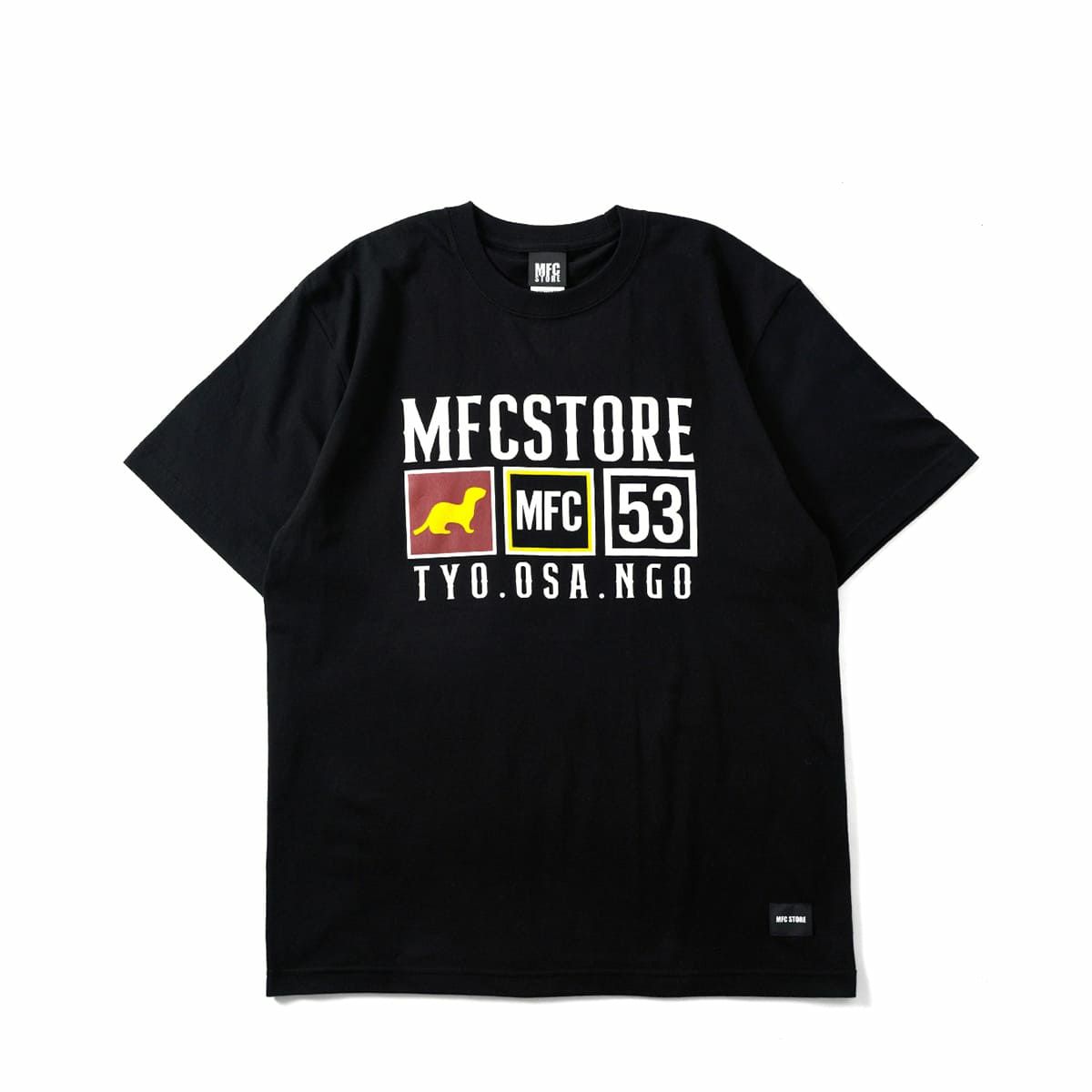 MFC STORE ロゴ Tシャツ ayumi hamasaki× MFC STORE Tシャツ 黒 L