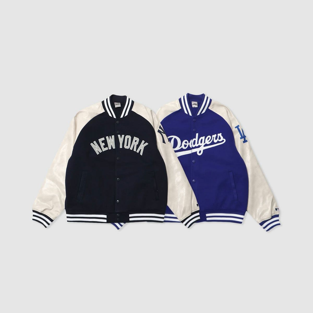 Fanatics MLB NEW YORK YANKEES LOGO MELTON STADIUM JACKET 【25AW