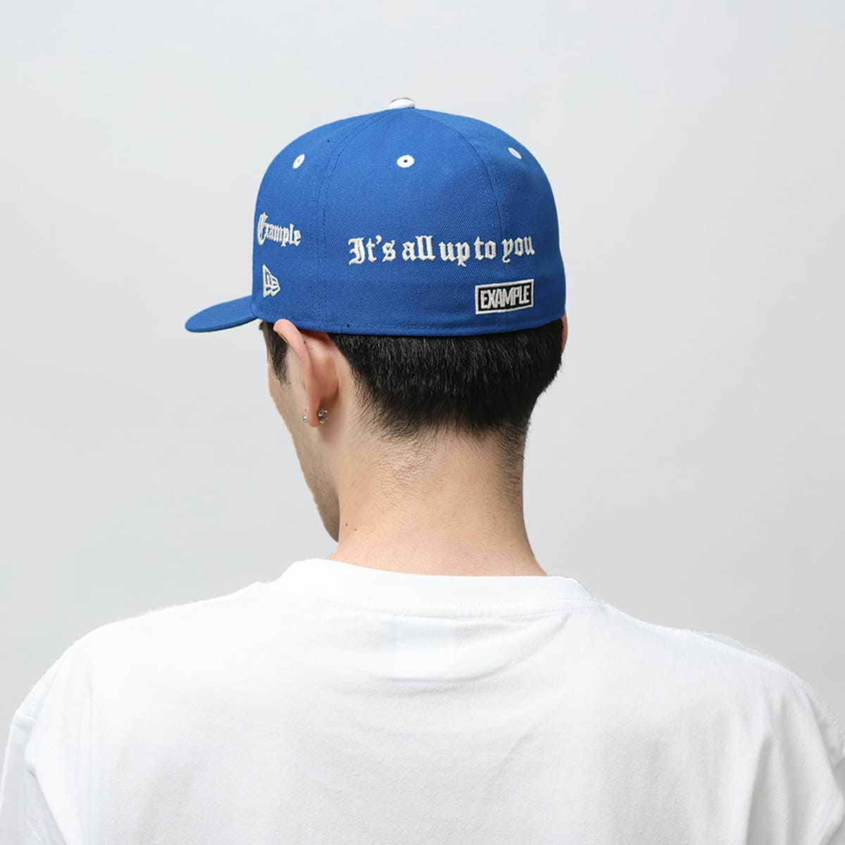 NEW ERA × EXAMPLE 59FIFTY OE LOGO CAP / BLUE | MFC STORE OFFICIAL