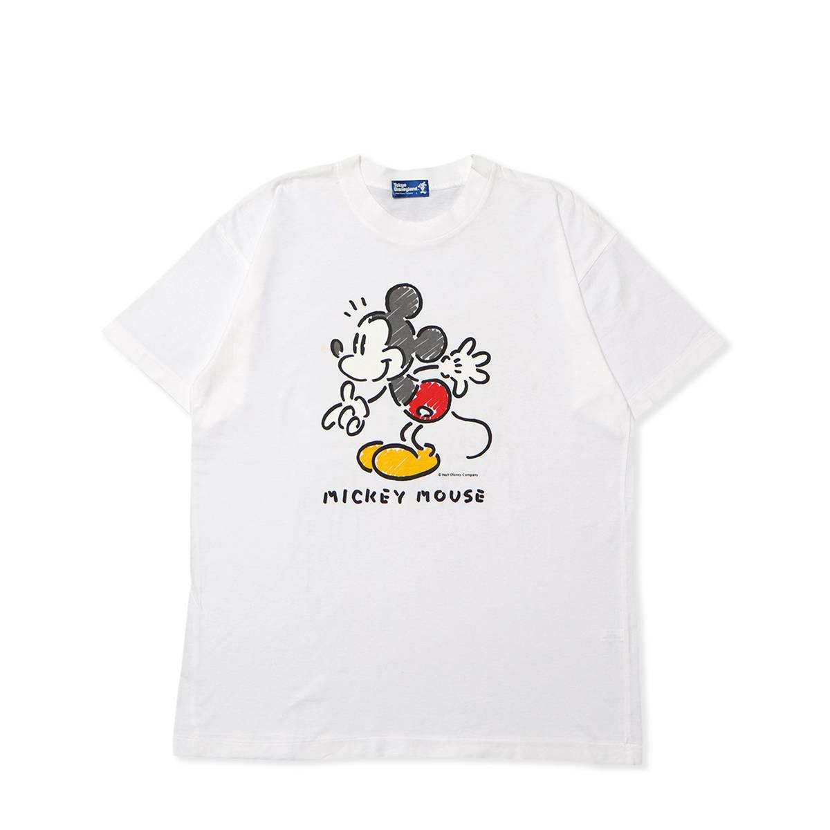 Mickey様 MICKEY line drawing style TOKYO DISNEYLAND BLUE TAG / FA-1844