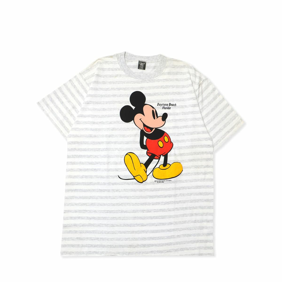 STANDARD MICKEY WHITE X GRAY BORDER DAYTONA BEACH / FA-2024 | MFC