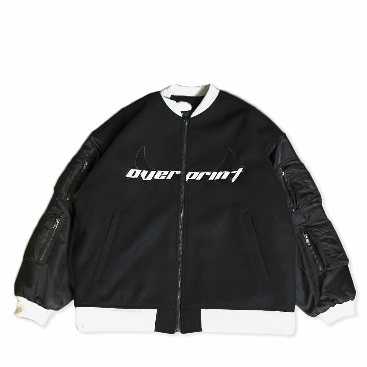 over print Melton MA-1 jacket 【25AW】 | MFC STORE OFFICIAL