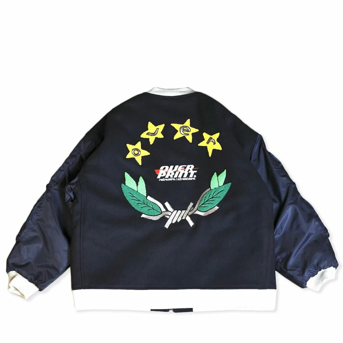 over print Melton MA-1 jacket 【25AW】 | MFC STORE OFFICIAL