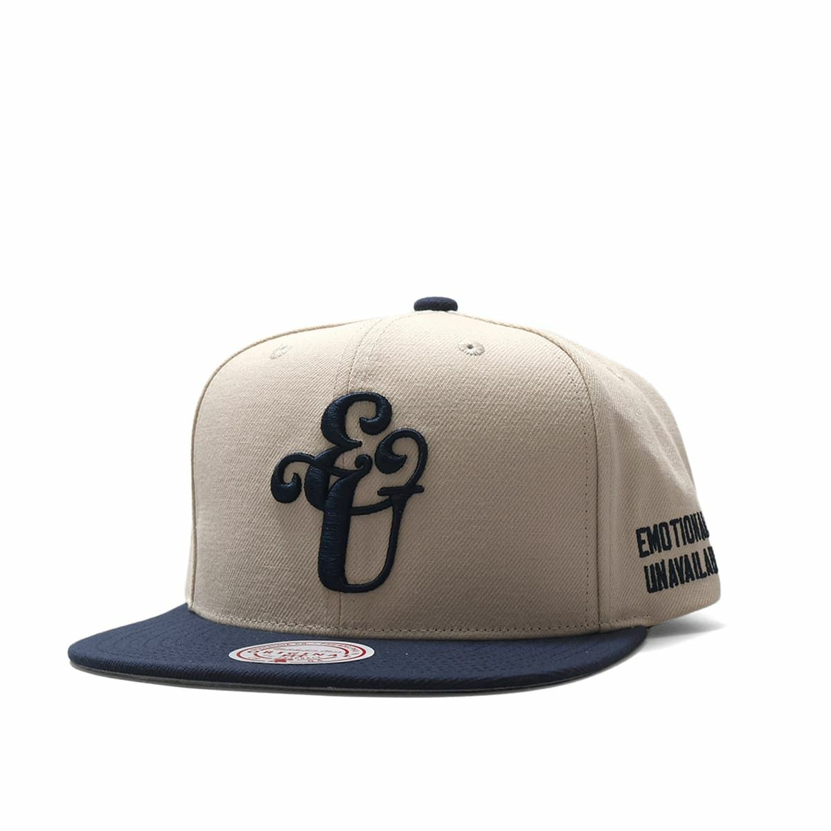 Mitchell&Ness×EMOTIONALLY UNAVAILABLE EU LOGO OG SNAPBACK【25AW  